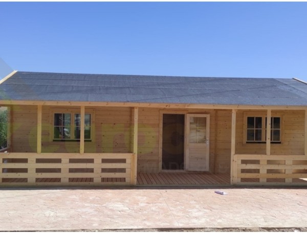 Casa de madera MAGDA , 74 m2 - 44 mm